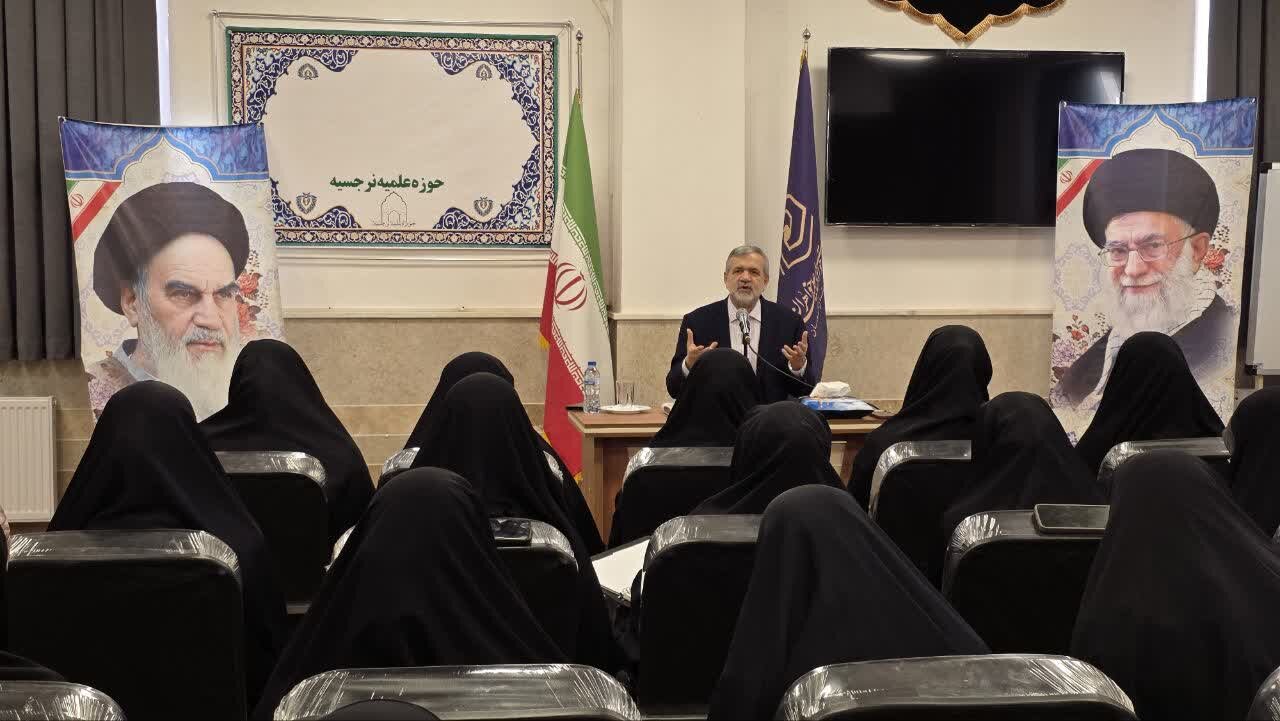 نشست اخلاقی در مدرسه علمیه نرجسیه سیرجان