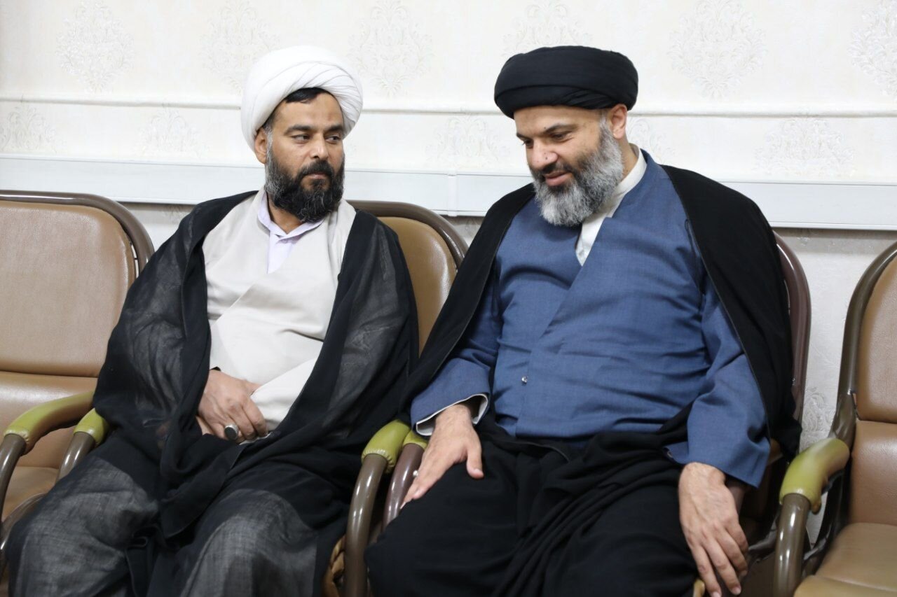 بازدید مدیر حوزه علمیه یزد از مدرسه علمیه بهاباد+تصاویر