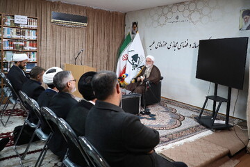 فیلم| برشی از اختتامیه اولین رویداد ملی «روایت حوزه بخش یادداشت نویسی»