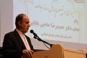 تصاویر | نشست صمیمی  نائب‌رئیس اول مجلس شورای اسلامی با مبلغین شهر بیرجند