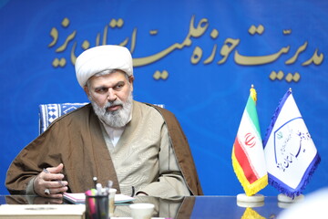 تصاویر/ تشکیل جلسه قرارگاه جنگ ترکیبی بلاغ مبین در حوزه علمیه استان یزد