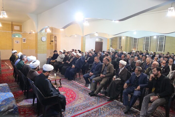 تصاویر/ برگزاری جلسه تبیینی ارکان مساجد طرح محراب اسدآباد