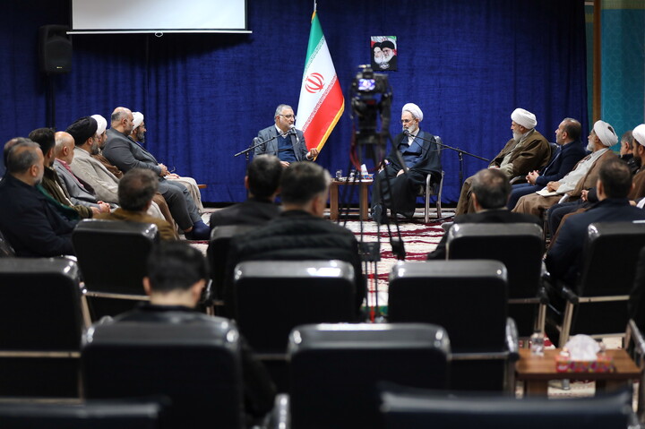 تصاویر/  دیدار شهردار تهران با آیت الله اعرافی