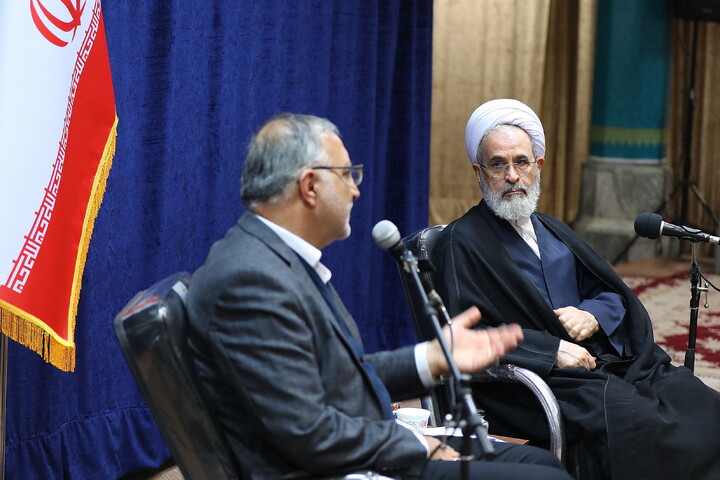 تصاویر/  دیدار شهردار تهران با آیت الله اعرافی