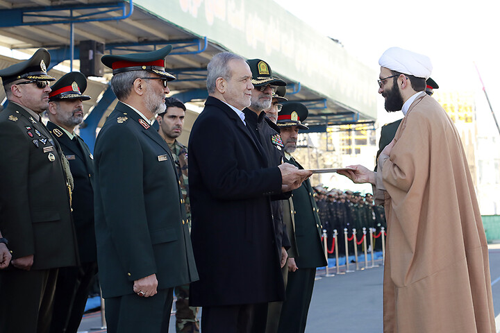 تصاویر/ مراسم دانش آموختگی دانشگاه افسری و تربیت پلیس با حضور رئیس جمهور