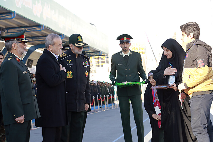 تصاویر/ مراسم دانش آموختگی دانشگاه افسری و تربیت پلیس با حضور رئیس جمهور