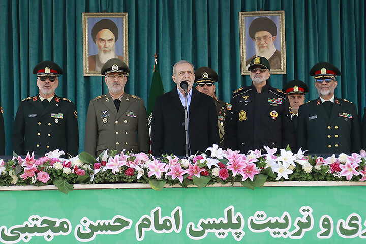 تصاویر/ مراسم دانش آموختگی دانشگاه افسری و تربیت پلیس با حضور رئیس جمهور