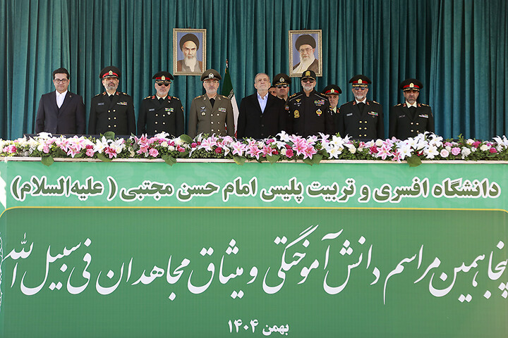 تصاویر/ مراسم دانش آموختگی دانشگاه افسری و تربیت پلیس با حضور رئیس جمهور