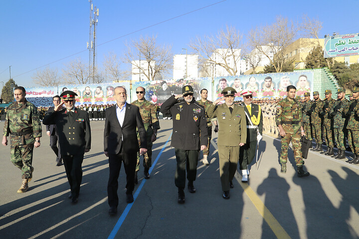 تصاویر/ مراسم دانش آموختگی دانشگاه افسری و تربیت پلیس با حضور رئیس جمهور