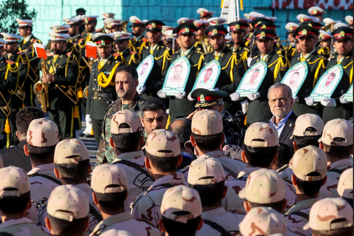 تصاویر/ مراسم دانش آموختگی دانشگاه افسری و تربیت پلیس با حضور رئیس جمهور