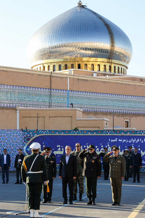 تصاویر/ مراسم دانش آموختگی دانشگاه افسری و تربیت پلیس با حضور رئیس جمهور