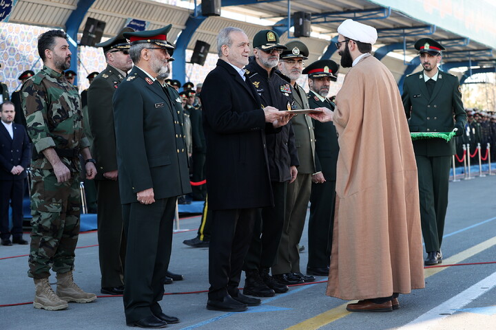 تصاویر/ مراسم دانش آموختگی دانشگاه افسری و تربیت پلیس با حضور رئیس جمهور