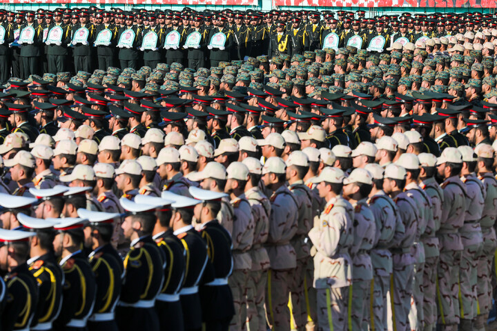 تصاویر/ مراسم دانش آموختگی دانشگاه افسری و تربیت پلیس با حضور رئیس جمهور