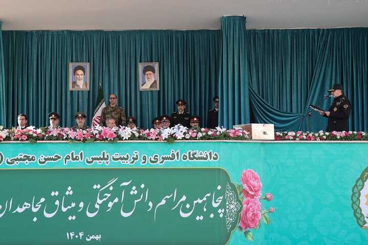 تصاویر/ مراسم دانش آموختگی دانشگاه افسری و تربیت پلیس با حضور رئیس جمهور