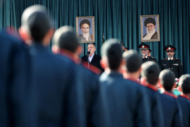 تصاویر/ مراسم دانش آموختگی دانشگاه افسری و تربیت پلیس با حضور رئیس جمهور