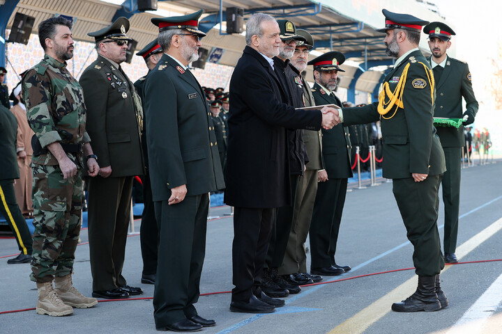 تصاویر/ مراسم دانش آموختگی دانشگاه افسری و تربیت پلیس با حضور رئیس جمهور