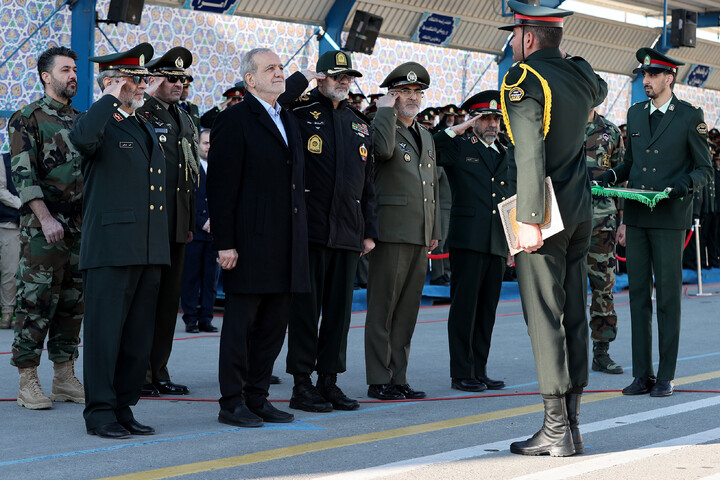 تصاویر/ مراسم دانش آموختگی دانشگاه افسری و تربیت پلیس با حضور رئیس جمهور