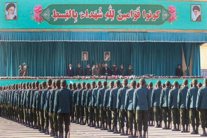 تصاویر/ مراسم دانش آموختگی دانشگاه افسری و تربیت پلیس با حضور رئیس جمهور