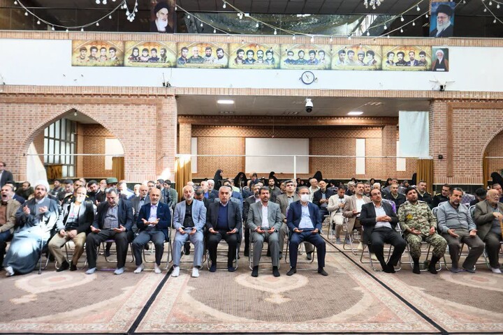 تصاویر / مراسم بزرگداشت چهلمین روز شهدای فتنه‌های آمریکایی و صهیونیستی در همدان