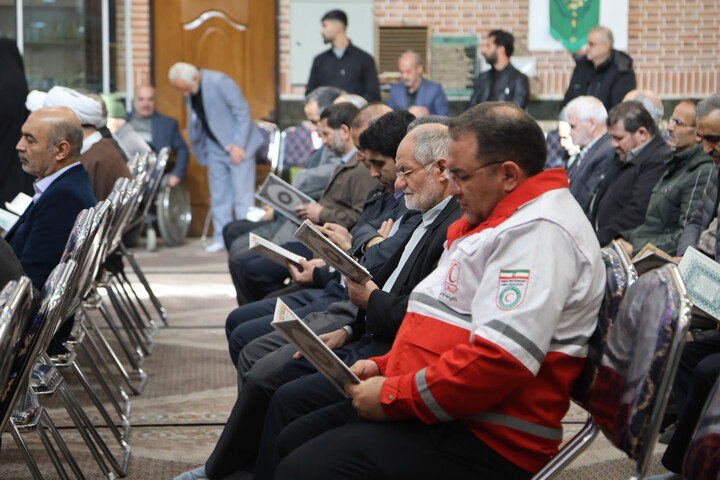 تصاویر / مراسم بزرگداشت چهلمین روز شهدای فتنه‌های آمریکایی و صهیونیستی در همدان