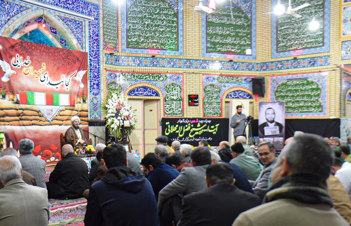تصاویر/ مراسم چهلمین سالگرد شــهـادت آیت‌الله فضل‌الله محلاتی