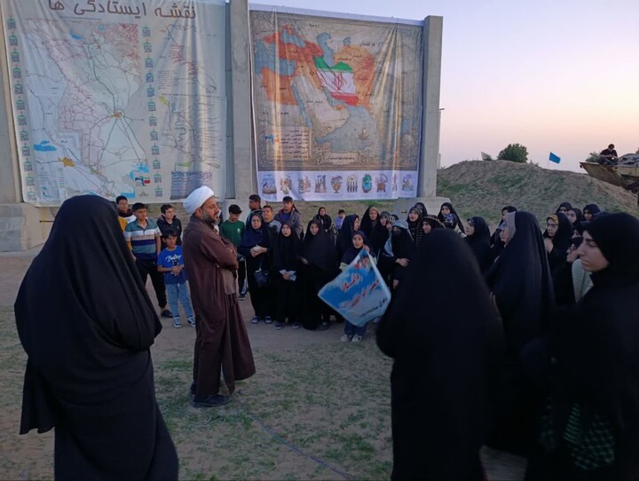 تصاویر/ حضور اعضای ستاد نماز جمعه دیلم در اردوی راهیان نور