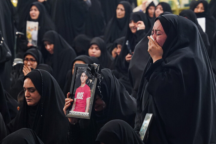 تصاویر/ بزرگداشت شهدای جنایات تروریستی آمریکایی - صهیونی در حرم مطهر رضوی