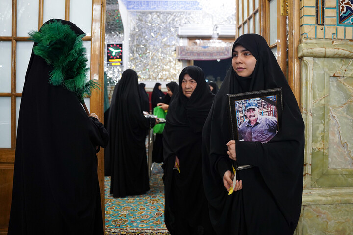 تصاویر/ بزرگداشت شهدای جنایات تروریستی آمریکایی - صهیونی در حرم مطهر رضوی