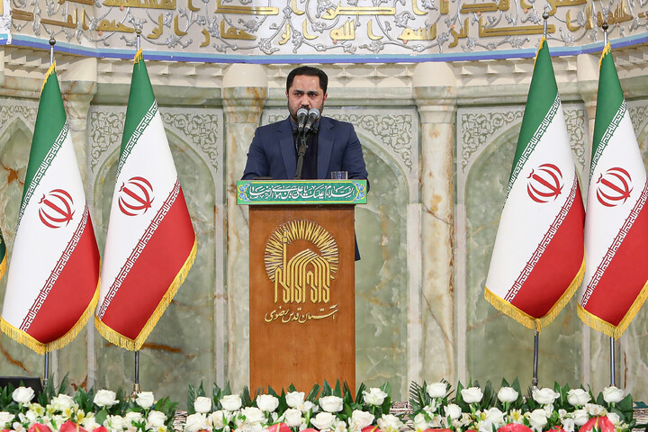 تصاویر/ بزرگداشت شهدای جنایات تروریستی آمریکایی - صهیونی در حرم مطهر رضوی