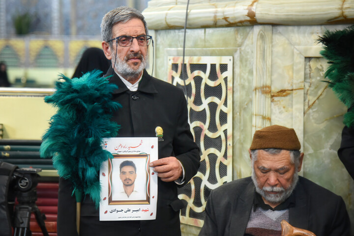 تصاویر/ بزرگداشت شهدای جنایات تروریستی آمریکایی - صهیونی در حرم مطهر رضوی