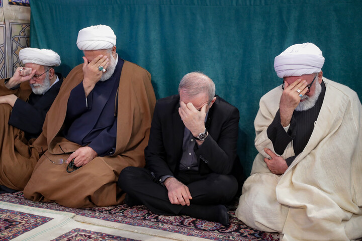 تصاویر/ بزرگداشت شهدای جنایات تروریستی آمریکایی - صهیونی در حرم مطهر رضوی