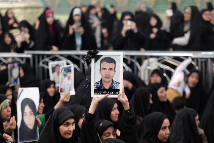 تصاویر/ بزرگداشت شهدای جنایات تروریستی آمریکایی - صهیونی در حرم مطهر رضوی