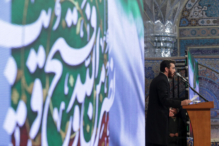 تصاویر/ بزرگداشت شهدای جنایات تروریستی آمریکایی - صهیونی در حرم مطهر رضوی