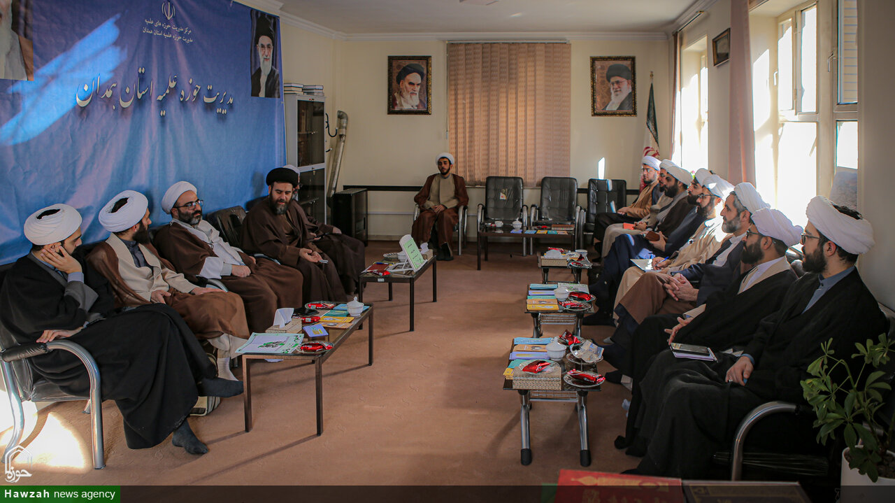 تصاویر/ نشست هم‌اندیشی معاونین تهذیب مدارس علمیه استان همدان
