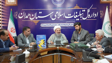 تصاویر / نشست خبری مدیر کل تبلیغات اسلامی همدان