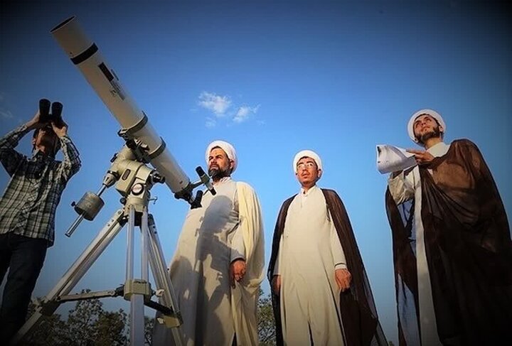 هلال ماه رمضان در آسمان حرم مطهر حضرت معصومه(س) رؤیت شد