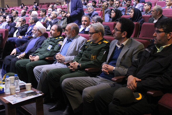 تصاویر/ اختتامیه پنجمین دوره جشنواره «رسانه و عدالت»   استان کرمان