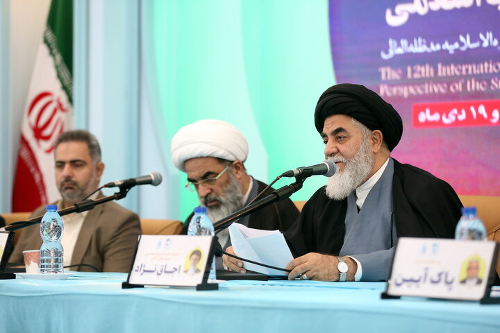 تصاویر/  دوازدهمین کنفرانس بین‌المللی حقوق بشر آمریکایی از دیدگاه رهبر معظم انقلاب