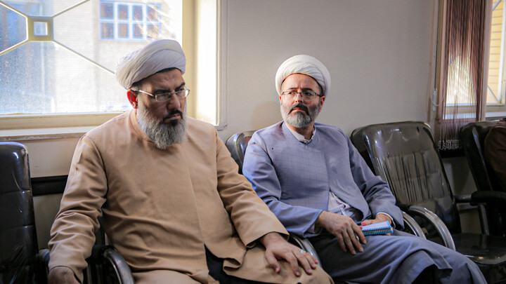 تصاویر/جلسه شورای معاونین حوزه علمیه همدان با حضور آیت‌الله موسوی اصفهانی