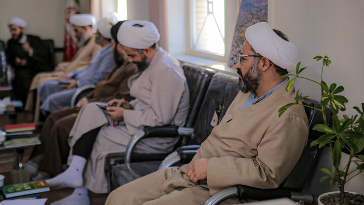 تصاویر/جلسه شورای معاونین حوزه علمیه همدان با حضور آیت‌الله موسوی اصفهانی