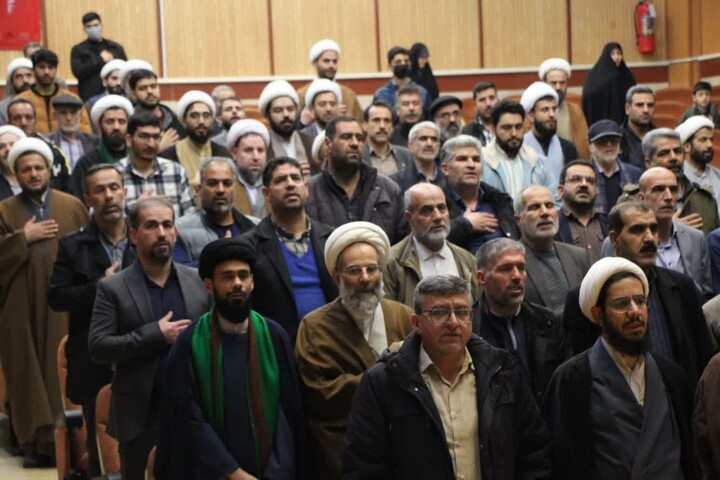 تصاویر / همایش کارگزاران مساجد شهرستان ملایر( طرح محراب)