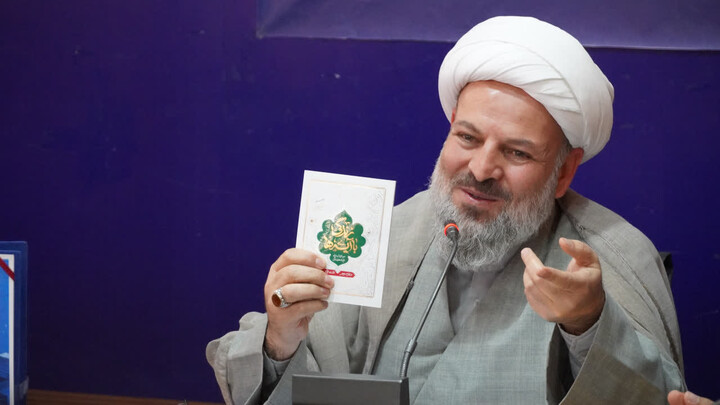 تصاویر / نشست خبری مدیر کل تبلیغات اسلامی همدان