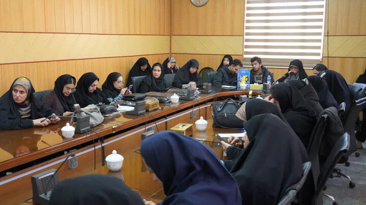 تصاویر / نشست خبری مدیر کل تبلیغات اسلامی همدان