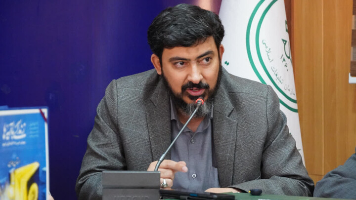 تصاویر / نشست خبری مدیر کل تبلیغات اسلامی همدان