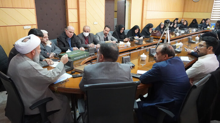 تصاویر / نشست خبری مدیر کل تبلیغات اسلامی همدان