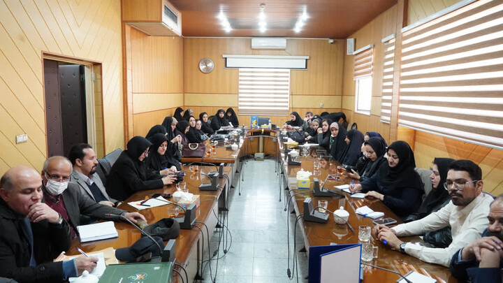 تصاویر / نشست خبری مدیر کل تبلیغات اسلامی همدان