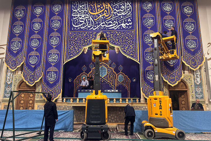 حرم بانوی کرامت آماده میزبانی از مهمانان ماه خدا شد