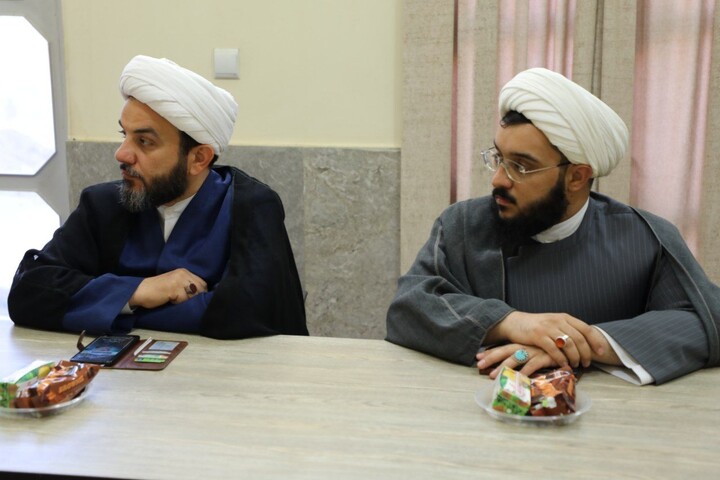 بازدید حجت‌الاسلام والمسلمین رفیعی از مرکز تبلیغ مجازی حوزه علمیه یزد