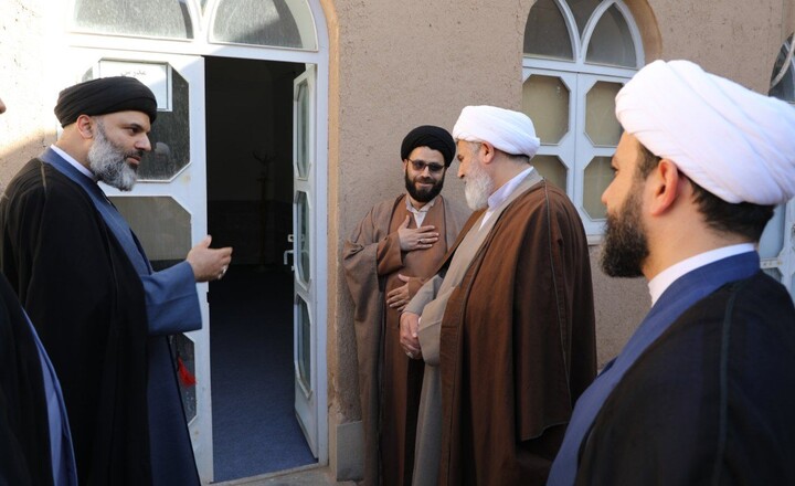 بازدید حجت‌الاسلام والمسلمین رفیعی از مرکز تبلیغ مجازی حوزه علمیه یزد