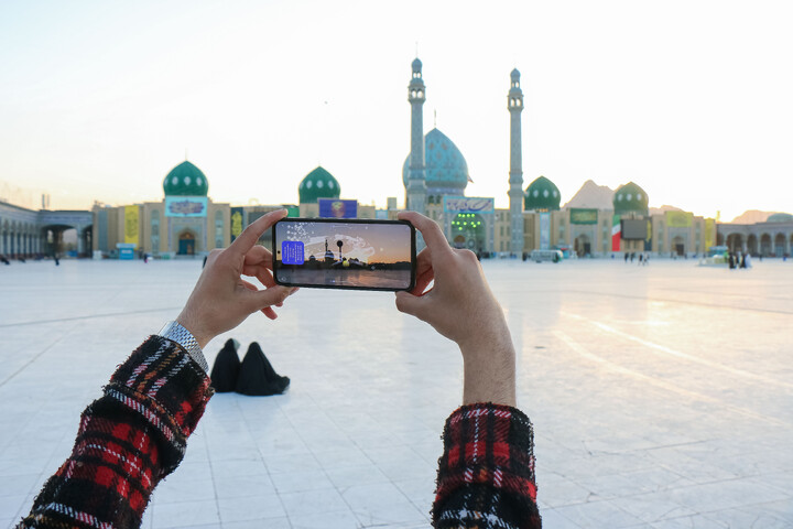 تصاویر/ استهلال ماه مبارک رمضان در مسجد مقدس جمکران